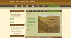 Desktop Screenshot of antiquemapsandglobes.com